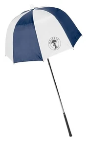 Drizzle Stik Golf Bag Umbrella - Navy Blue & White - Picture 1 of 4