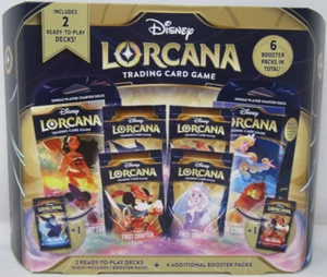 Disney Lorcana El Primer Capítulo 2 Mazos de Inicio y 6 Boosters Set Sellado - Imagen 1 de 6
