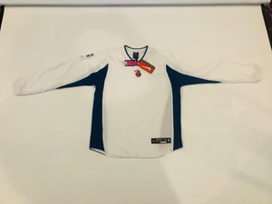 Detroit Pistons NBA Nike Dri Fit Long Sleeve Warm Up Top - Size Youth - XL - Picture 1 of 5