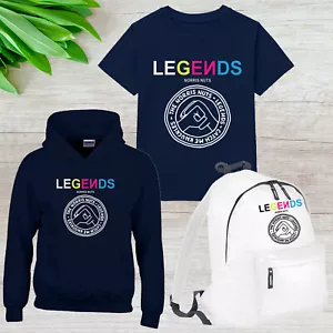 Kids Boys Girls Norris Nuts T-Shirt Legend Hoody Youtuber Children Funny Bagpack - Picture 1 of 25