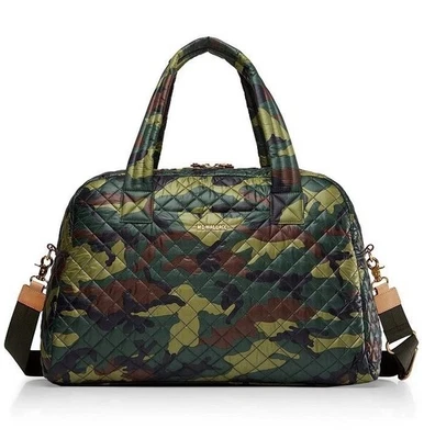 MZ Wallace Jim 旅行行李袋绿色迷彩 — 第 1/4 张图片