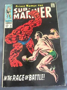 Marvel .12 cent Comics, Sub-Mariner Vol 1 # 8,Dec 1968, In the Rage of Battle - Picture 1 of 8
