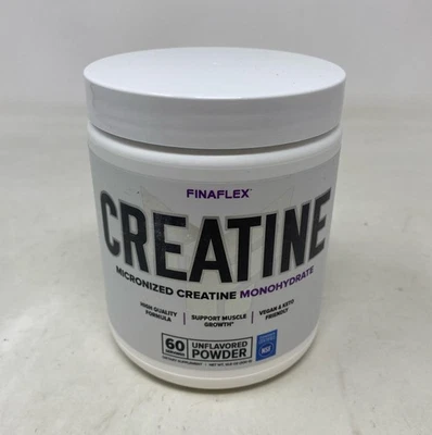 Monohidrato de creatina pura FINAFLEX - sin sabor 300 g 10,6 oz, 60 porciones Foto 1 de 4