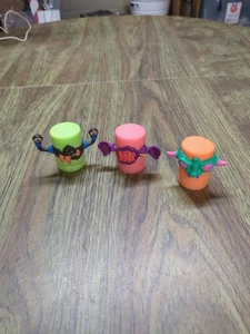 RARO/HTF 1989 Kenner The Real Ghostbusters Finger Pop Fiends Set - Imagen 1 de 14