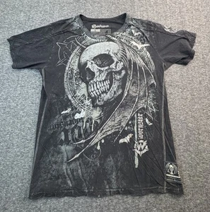 Wornstar Skull Rock schwarz Shirt Artist Asylum Signature Series Herren Gr. L *LESEN* - Bild 1 von 14