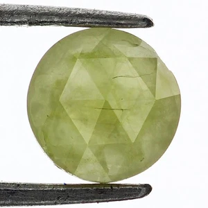 NATURAL   0.31 CARAT 4.29x1.83MM ROSE CUT GREEN SHAPE POLISH NATURAL DIAMOND - Picture 1 of 2