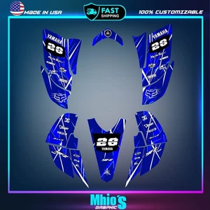 Kit graphique Yamaha YFZ450 2003-2008 - décalcomanies VTT personnalisées - Picture 1 of 7