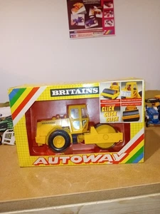 1/32 Britains Autoway Road Roller Yellow - Picture 1 of 4