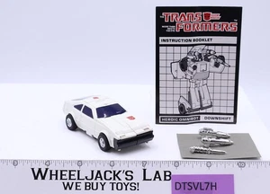 Figurine Downshift 100% complète 1985 G1 Transformers Toyota Celica Supra - Photo 1/5