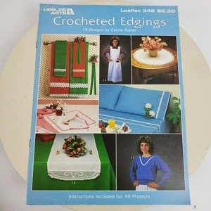 Vintage Crochet Edgings 15 Designs by Carole Rutter Leaflet 342 - Picture 1 of 4