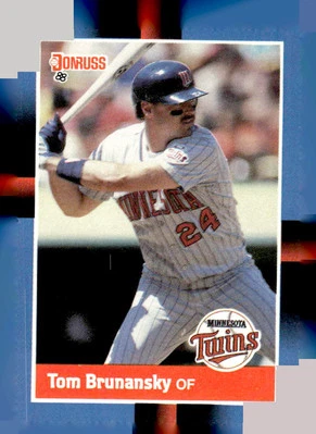 1988 Donruss #245c Tom Brunansky - Image 1 of 2