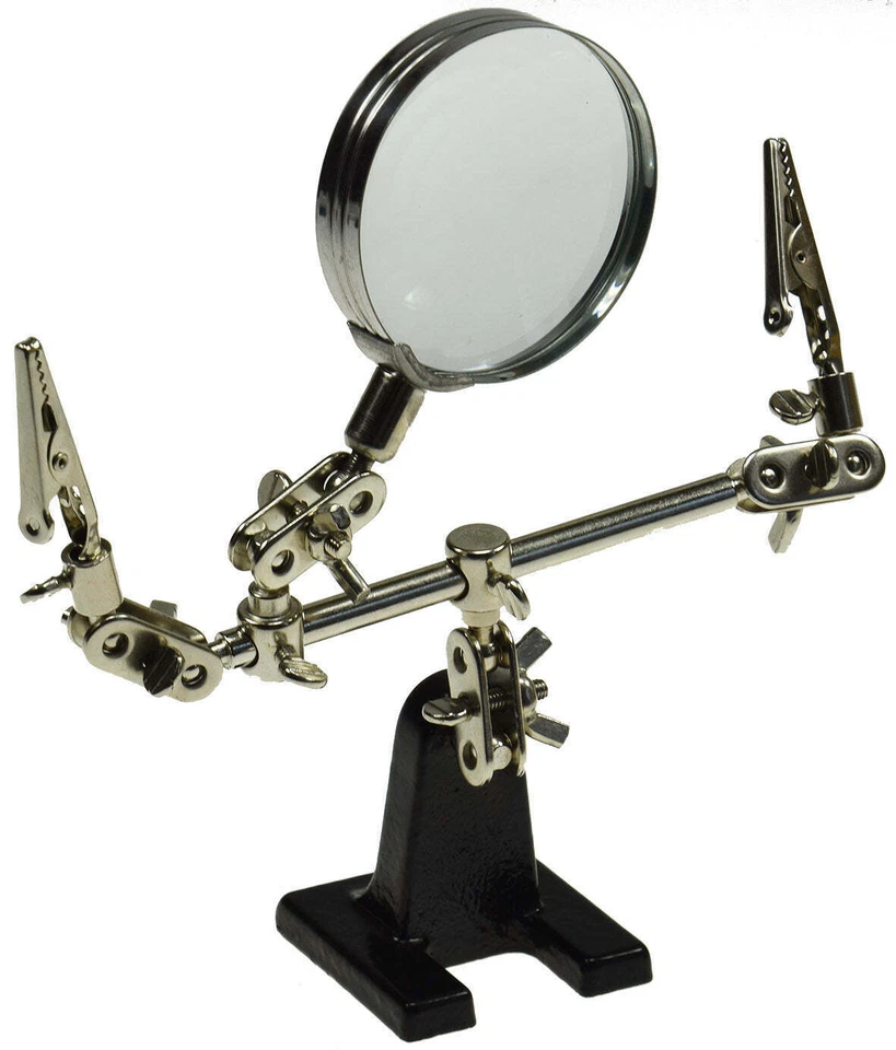 ChiliTec Dritte Hand mit Lupe und Klemmen (17873)