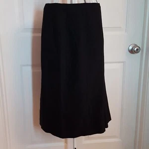 Falda negra Talbots talla 8P - Imagen 1 de 3