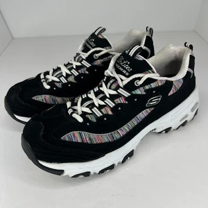 Skechers Womens 11978W Black D'Lites Interlude Air Cooled Size 9.5 Sneakers - Bild 1 von 9