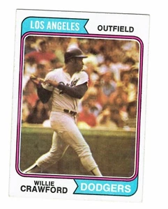 Willie Crawford 1974 Topps # 480 Baseball Card - Bild 1 von 2