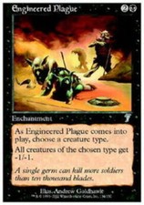 Japanese Engineered Plague ~ Lightly Played 7th Edition Seventh Foreign MTG Magi