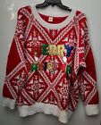 Ugly Sweater Merry Christmas Holiday Womens Plus Size 2X