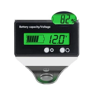 Battery Monitor with Bracket 12V-84V Voltage Meter for Golf Cart Motorcycle - Picture 1 of 7