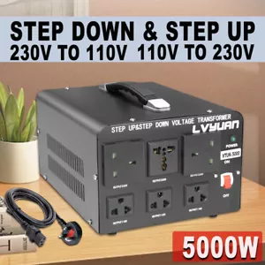 3000W Step Up Down Voltage Transformer Regulator 230V 110V Converter UK plug - Picture 1 of 8