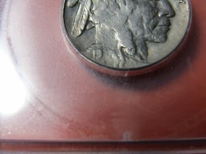 1937-P Buffalo Nickel 5C Coin Mint Error Strike Thru - ICG AU53 - Picture 1 of 5