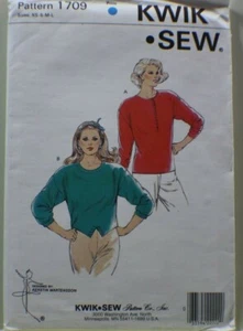 Kwik-Sew Pattern 1709 sizes XS-L Uncut - Picture 1 of 3