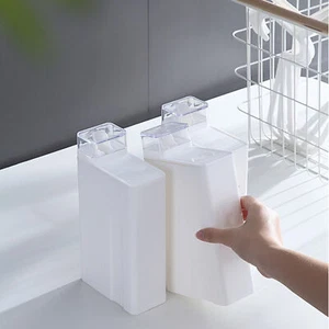 Dispenser for Bottle Laundry 1000ml Reusable Bottle Storage Softener Detergent - Picture 1 of 9