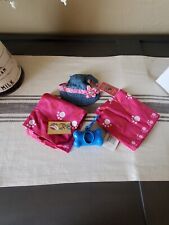 🐶 PUPPY PACK includes 2 doggy print bandanas,waste bag holder w/ bags,dog hat