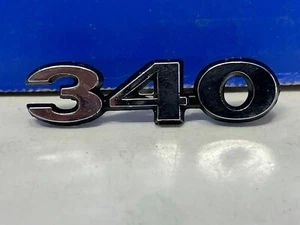 VINTAGE PLYMOUTH DODGE 340 2998880 ORNAMENT EMBLEM BADGE A4 - Picture 1 of 4