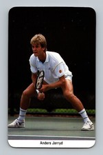 1987 Fax Pax ANDERS JARRYD Tennis Card