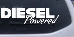 Diesel Powered Car or Truck Window Laptop Decal Sticker - Bild 1 von 32