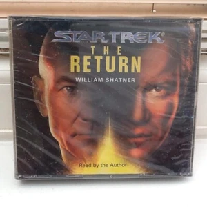 STAR TREK THE RETURN AUDIOBOOK CD Written & Read By WILLIAM SHATNER - NEW SEALED - Picture 1 of 3
