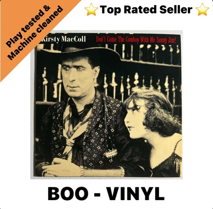 Kirsty MacColl – Don't Come The Cowboy With Me Sonny Jim!  7" Single  EX  Con - Image 1 of 4