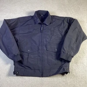 Blauer Men's Black Tactical Utility Jacket Size M Regular Law Enforcement Style - Picture 1 of 8