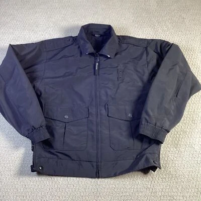 Blauer Men's Black Tactical Utility Jacket Size M Regular Law Enforcement Style - Image 1 of 4