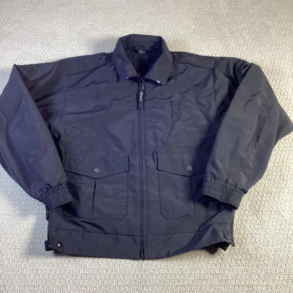Blauer Men's Black Tactical Utility Jacket Size M Regular Law Enforcement Style - Image 1 of 4