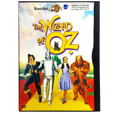 The Wizard of Oz (DVD, 1939, Full Screen) Like New !    Judy Garland - Image 1 of 3