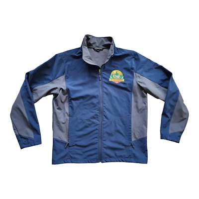 Conns Home Plus *Tops Sales Associate* 2018 Soft Lined Jacket Size M Blue/Gray - Image 1 of 4