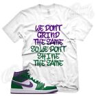 White Grind Different Sneaker T Shirt For J1 1 Aloe Verde Green Court Purple