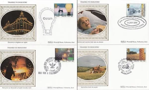 Benham Ersttagsbrief-Set - Industrie x 4 1986 - Bild 1 von 1