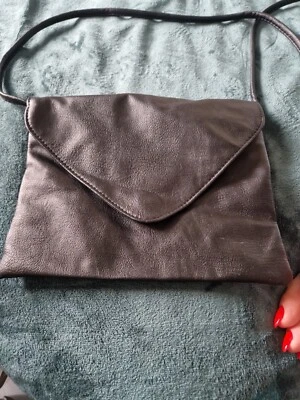 H&M Small Crossbody Shoulder Clutch Hand  envelope Bag Black - Image 1 of 4