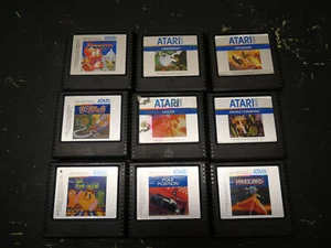 Atari 5200 Spiele Konvolut - 9 Spielkassetten - ungetestet - Bild 1 von 5