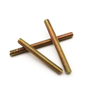M5 M6 M8 M10 Color Acero Zinc Pernos Totalmente Roscados Barra Muebles Tornillo Tornillo - Imagen 1 de 6