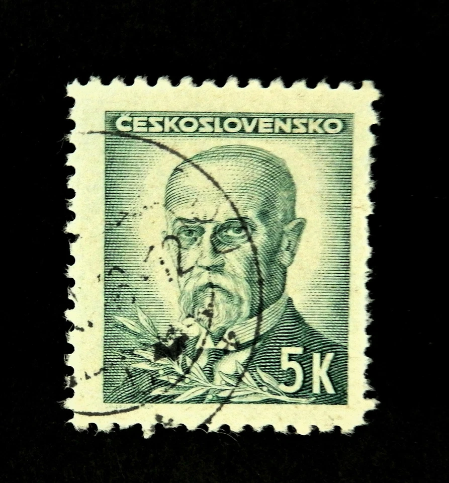 捷克斯洛伐克 - 1945 - 47 / SC298 /个性 / 二手 — 第 1/1 张图片