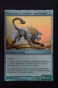 Magic The Gathering MTG RAZORMANE MASTICORE FOIL FRENCH Fifth Dawn LP Played - Picture 1 of 2