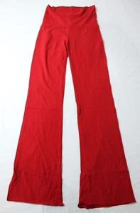 Skims Women's Lightweight Cotton Jersey Foldover Pants DM3 Cranberry Small NWT - Picture 1 of 6