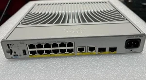 Cisco C9200CX-12P-2X2G-A Managed Gigabit Ethernet 10/100/1000 Network Switch - Picture 1 of 3