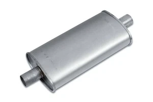 Eco Plus EP3027 4" x 7.75" Oval Body Muffler 1.75" Center In / 1.75" Center Out - Picture 1 of 3