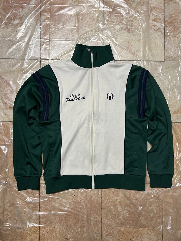 Sergio Tacchini Botanical Tracksuit 66’ Men’s M Jacket & Pants New Without Tags - Image 1 of 4