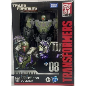 Hasbro Transformers Studio Series Deluxe WFC #+08 Decepticon Soldier Figure - Picture 1 of 1