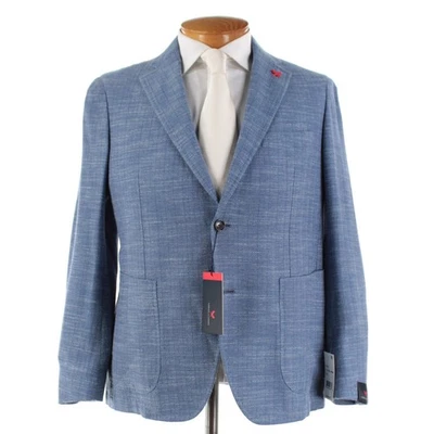 Abrigo deportivo Cardinal of Canada nuevo con etiquetas mezcla de lana talla 42S EE. UU. en espiga azul teniente Foto 1 de 4